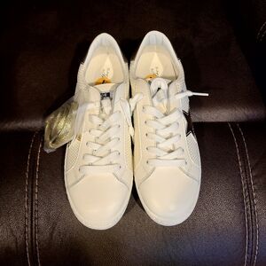 NEW Vintage Havana Carla Women’s Shoes Sneakers White Snake Gold Size 8.5